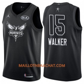 Maillot NBA Charlotte Hornet Kemba Walker 15 2018 All-Star Jordan Brand Noir Swingman - Homme